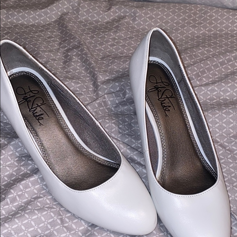 White Pumps